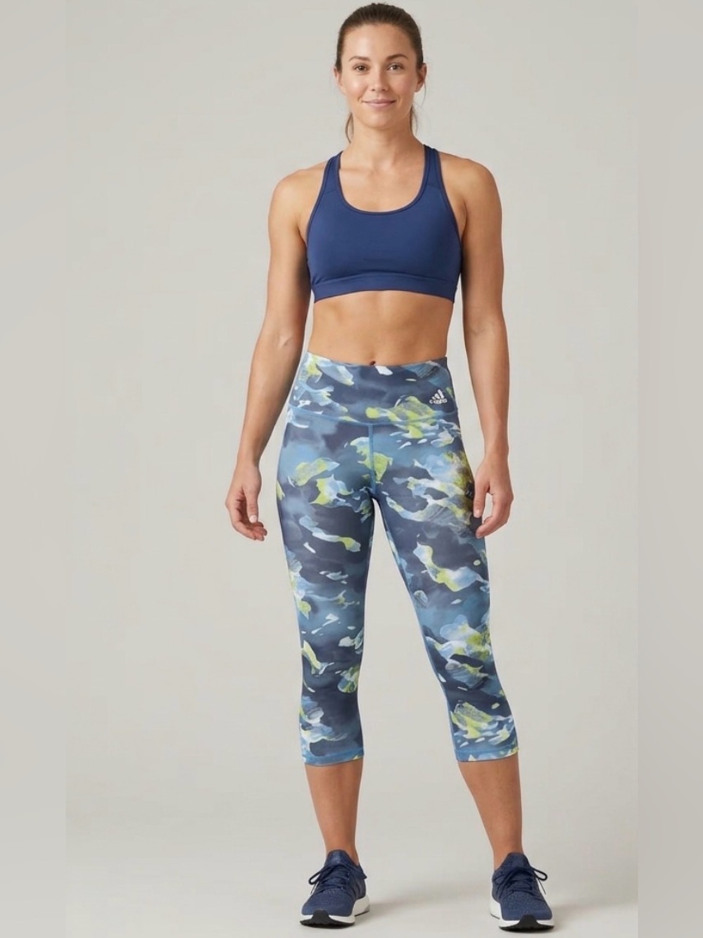 Adidas camo climalite capri.